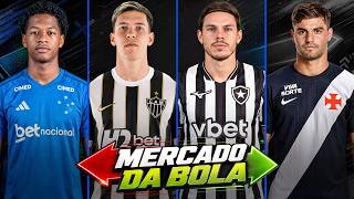 +14 TRANSFERÊNCIAS E RUMORES DO MERCADO DA BOLA DO FUTEBOL BRASILEIRO E EUROPEU 100% ATUALIZADO