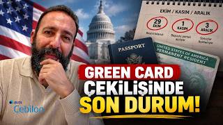 Green Card Çekilişinde Son Durum! Başvurular Ne Zaman Başlıyor?