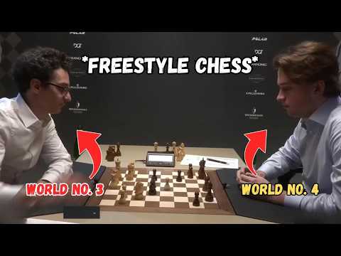 Vincent Keymer thinks for 21 minutes on move no. 1 | Caruana vs Keymer
