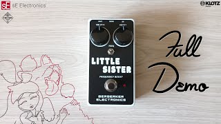 Video thumbnail for Berserker Electronics Little Sister DEMO & REVIEW | Way Huge Tone Leper | Middle Frequency Booster! by Pair of Pandas