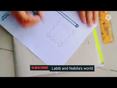 Bulgeria's national flag draw by Labib and Nabila's world