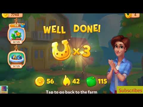 Farmscapes Gameplay Level 105 - No Booster - No Booster