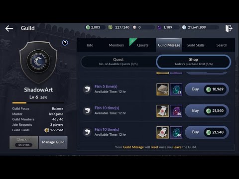 Black Desert Mobile Guild Mileage Quest Reviews
