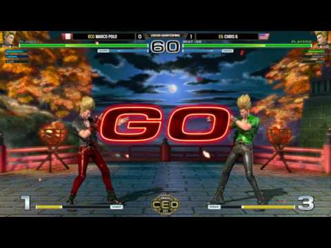 "BBR" KOFXIV AT CEO2017 - KCO MARCO POLO vs EG CHRIS G