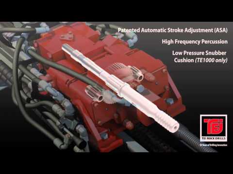 Ninetimes TEI Rock Drills ASA Drifter Animated Video