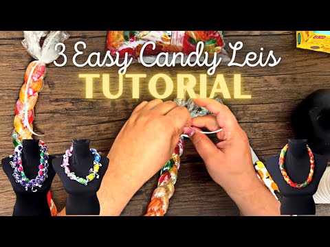 How to Make Easy Kid's Candy Leis!