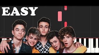Why Don&#39;t We - Talk   (EASY Piano Tutorial)
