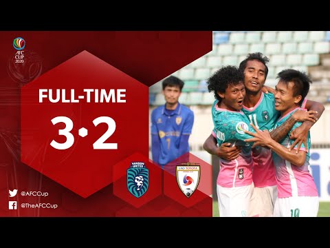 #AFCCup2020 : YANGON UNITED FC (MYA) 3-2 LAO TOYOTA FC (LAO) : Highlights
