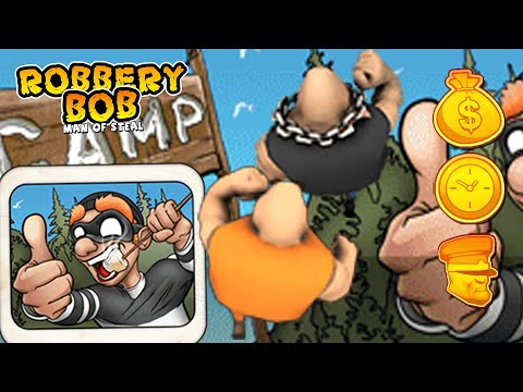 Robbery Bob Gameplay  Use TWO BIFFs Suit in Summer Camp Chapter 7