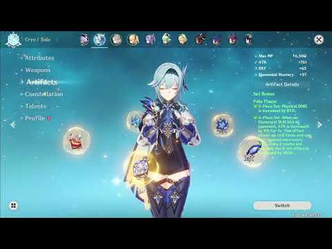 Realistic Eula main DPS for F2P - Genshin Impact