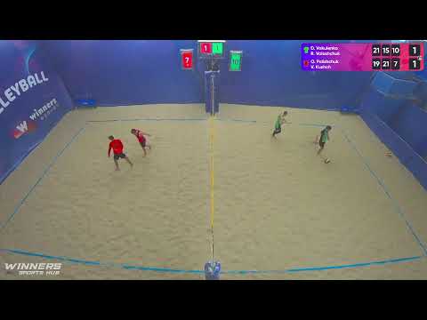 00:30 D. Vakulenko / R. Voloshchuk - O. Polishchuk / V. Kushch 29.03.2023 | Winners Beach Volleyball