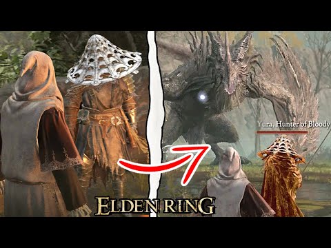 Elden Ring - What Happens if You Help Yura Defeat Dragon Agheel? (Elden Ring Secrets)