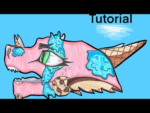How to make a paper dragon puppet tutorial!✨