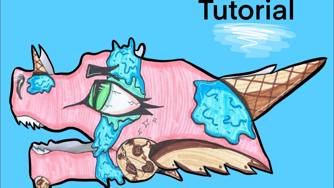 How to make a paper dragon puppet tutorial!✨