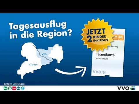 Das passende Ticket für den Tag - die Tageskarte vom Verkehrsverbund Oberelbe (VVO)