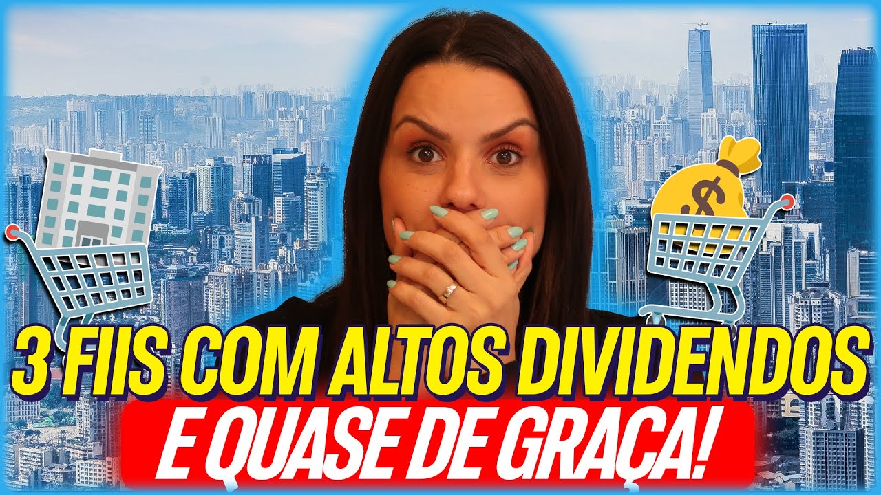 3 FUNDOS IMOBILIÁRIOS QUASE DE GRAÇA E PAGANDO MUITO! DIVIDENDOS ALTÍSSIMOS!