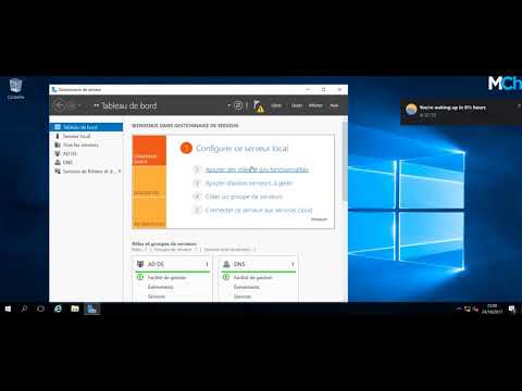 Installation d'un domaine Active Directory sur Windows serveur 2016