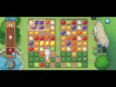 [Gameplay] We Bare Bears Match3 - Level 64 (No Boosters)
