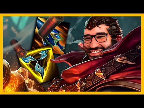 BUILD DO GRAVES TOP TANK QUE DÁ MUITO DANO!