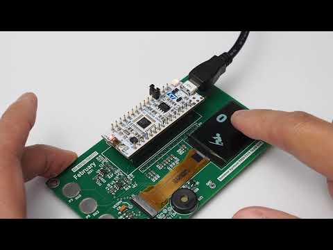 SSD7317Z in-cell display in action