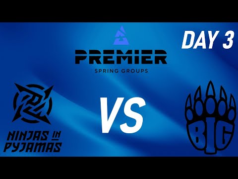 BLAST Premier Spring Groups 2021 Highlights Best Moments Ninjas In Pyjamas vs BIG (BO3)Group A final