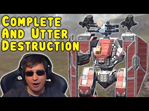 COMPLETE and utter DESTRUCTION War Robots Manni Account Mk2 Gameplay WR