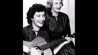 The Davis Sisters - I Forgot More Than You'll Ever Know (1953).