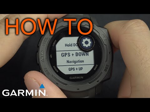 How to Modify Hot Keys Shortcuts on Garmin Instinct