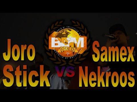 NEKROOS  VS STICK VS JORO VS SAMEX | FUEGO CRUZADO | BDM GOLD PERÚ 2017