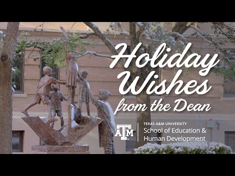Holiday Wishes from the Dean