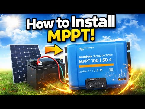 How to EASILY Install Victron MPPT Charge Controller!