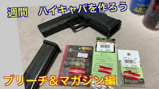 【サバゲ】週間ハイキャパを作ろう　ブリーチ&マガジン編　弾道チェック　ビッグゲストも登場⁉️