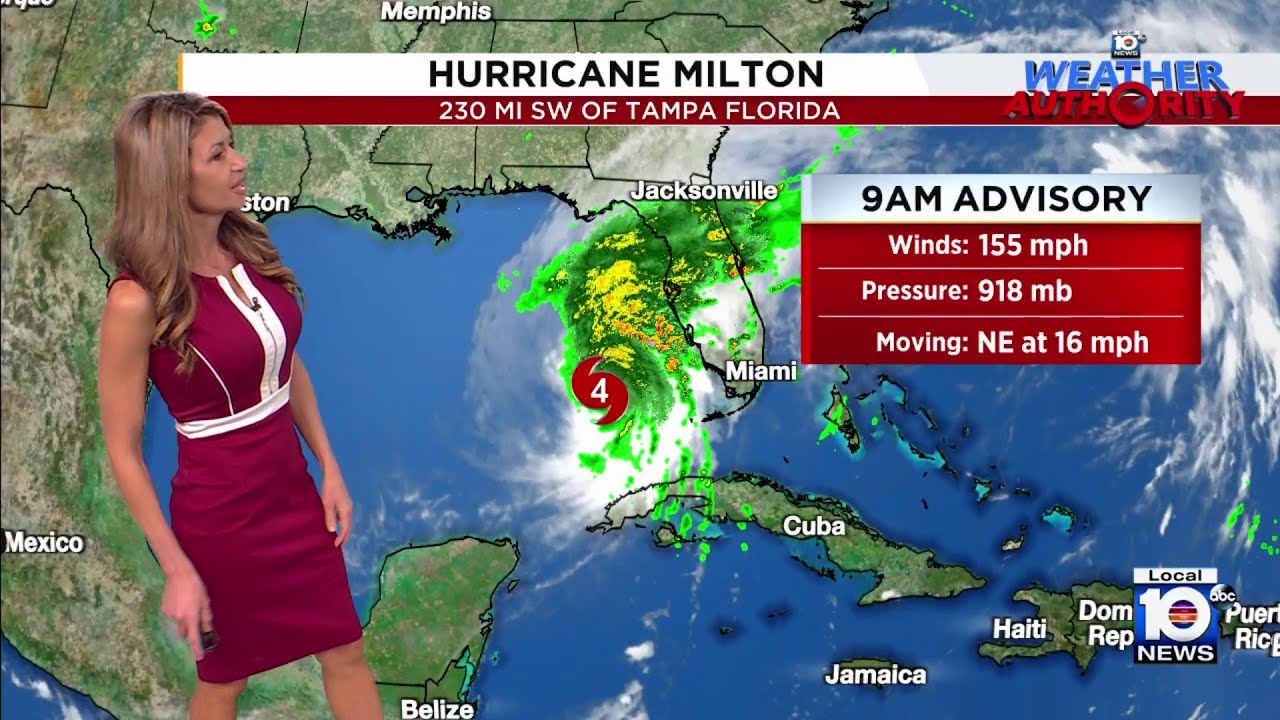 Hurricane Milton: 9 a.m. forecast