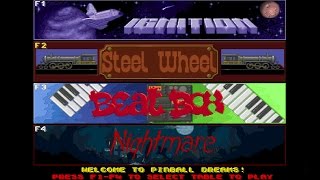 Pinball Dreams (Amiga) - Featuring Ignition, Steel Wheel, Beat Box, Nightmare
