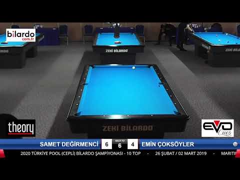 SAMET DEĞİRMENCİ & EMİN ÇOKSÖYLER Bilardo Maçı - 