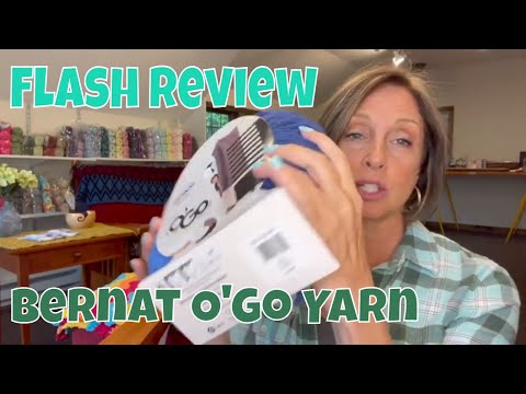 Flash Review -  Bernat Blanket O'Go Yarn