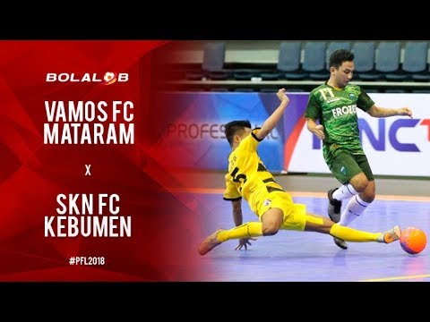 Vamos FC Mataram (4) - (2) SKN FC Kebumen - Highlights Pro Futsal League 2018