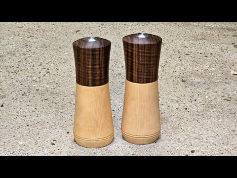 How To Make Peppermill With Salt Shaker All In One