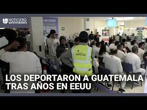 Se fueron a EEUU siendo menores y hoy regresan a Guatemala deportados: "Vengo con la frente en alto"