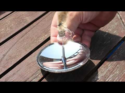 How To Start A Solar Fire | Chemical Fire | Use A Fire Piston