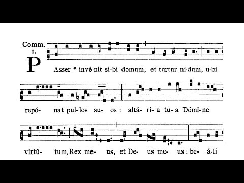 Dominica III in Quadragesima (Third Sunday of Lent) - Communio (Passer invenit)