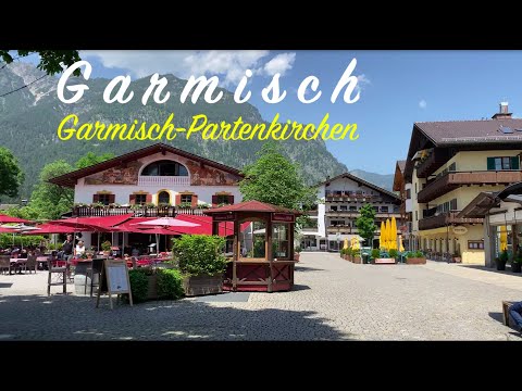 Garmisch-Partenkirchen Germany Garmisch - 4K  #garmisch #garmischpartenkirchen