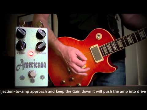 DMB Americana Drive: Les Paul to HIWATT Custom 50 SA212