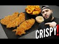 THE BEST CRISPY CHICKEN TENDERS WITH SAUCE