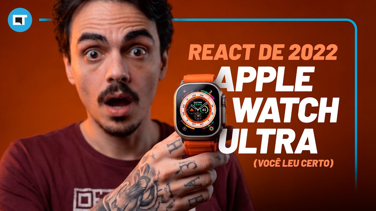 REACT de 2022 (você leu certo) do WATCH ULTRA (que foi descontinuado pela Apple)