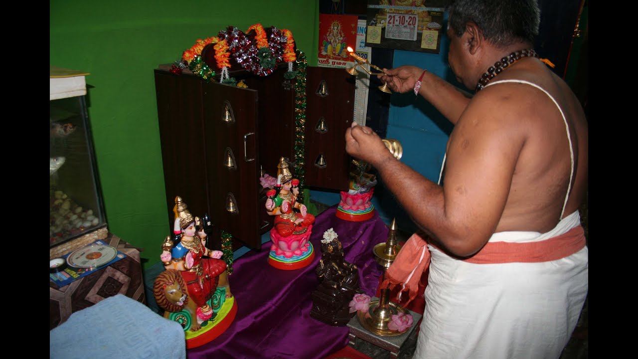Navaratri Celebration – 5th Day Divine Worship of Goddess Skandamata in the Sacred Navaratri Festival 21-10-2020