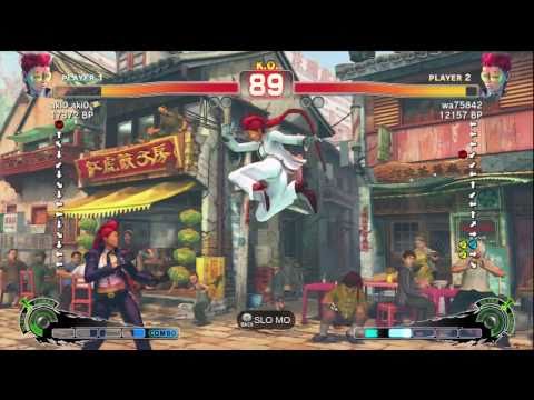 Haitani [Viper] vs aki0 aki0 [Viper] SSF4 Japanese Online Ranked Matches - TRUE-HD
