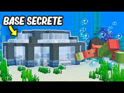 I built an underwater base on my Minecraft Oneblock