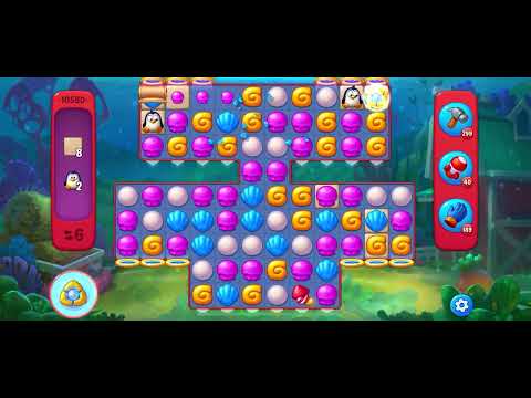 Fishdom Hard level 10580 no boosters フィッシュダム ハード