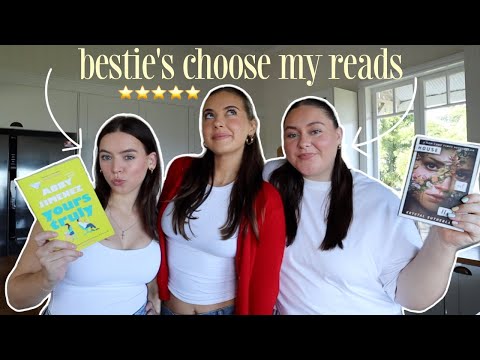 letting my besties pick my reads for the week! 📚 spoiler free reading vlog